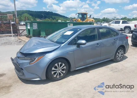 2021 Toyota Corolla Hybrid Le from USA, damaged, VIN JTDEAMDE3MJ009288